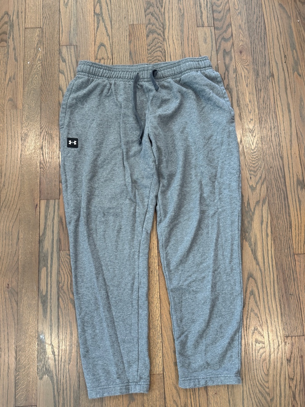 Under Armour Gray Fleece-Lined Sweatpants